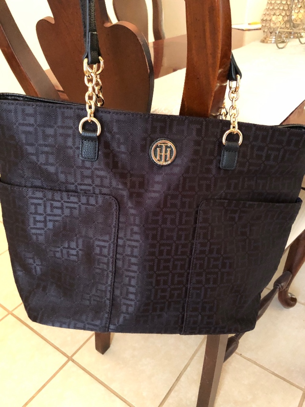 Beautiful Tommy Hilfiger Canvas Tote